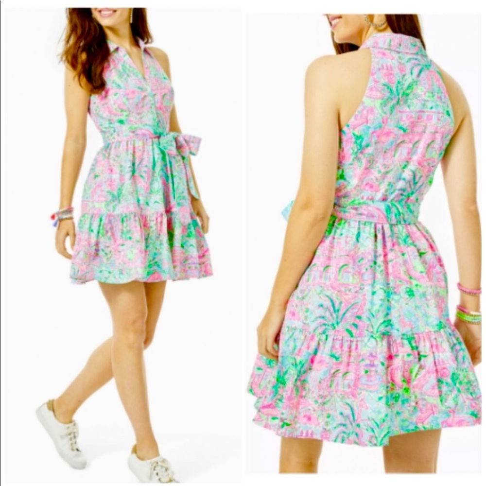Lilly Pulitzer Trisha Stretch Shirtdress